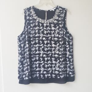 Daniel Rainn Anthropologie Sleeveless Blouse